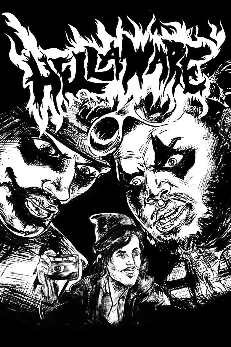 Hellaware poster background