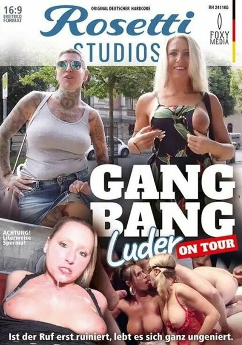 Gangbang Luder On Tour poster background