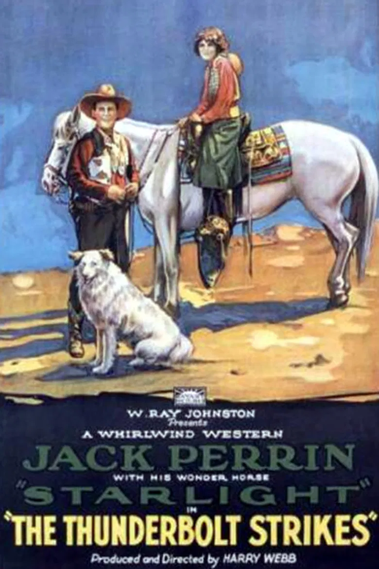 The Thunderbolt Strikes poster background