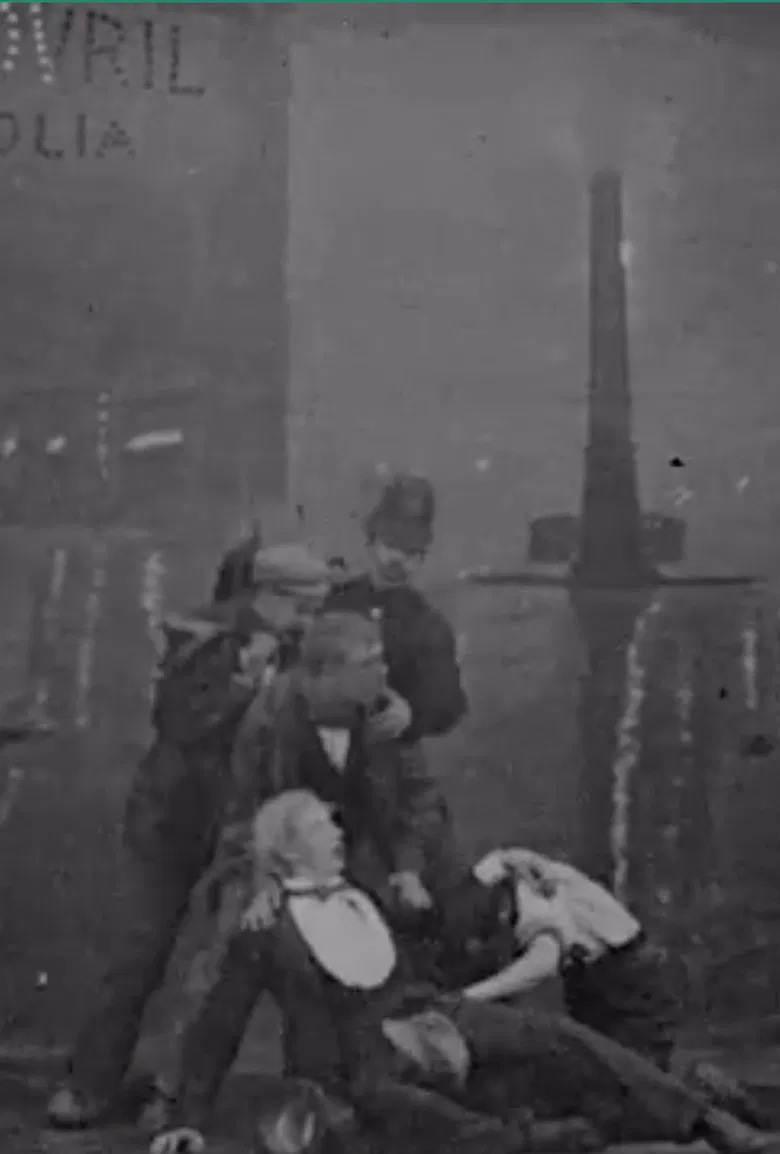 Footpads poster background