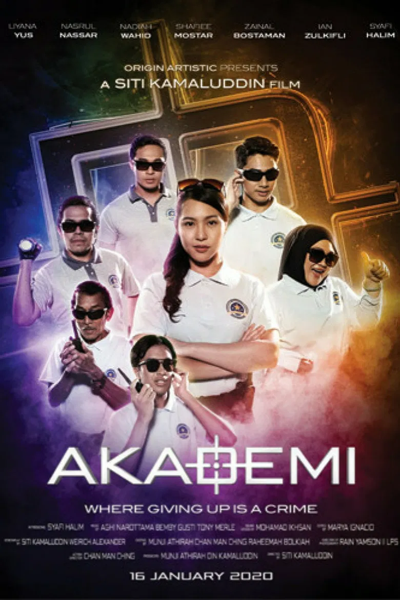 Akademi poster background