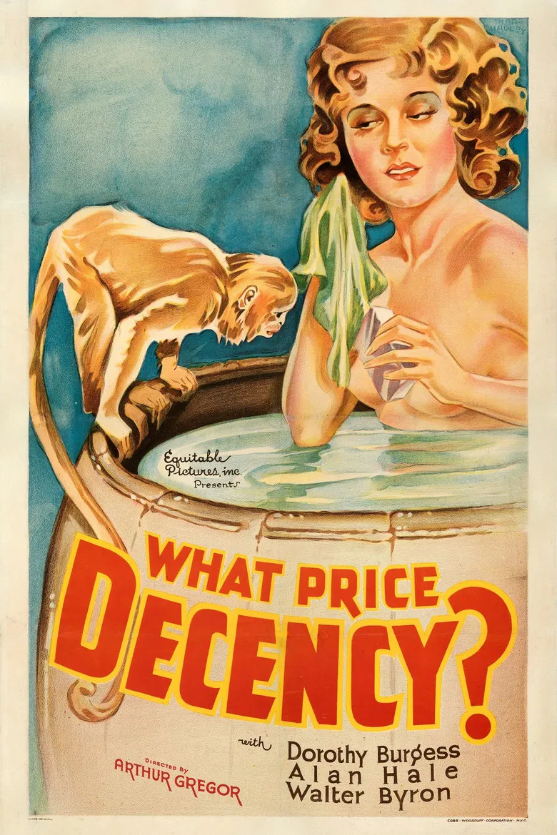 What Price Decency poster background