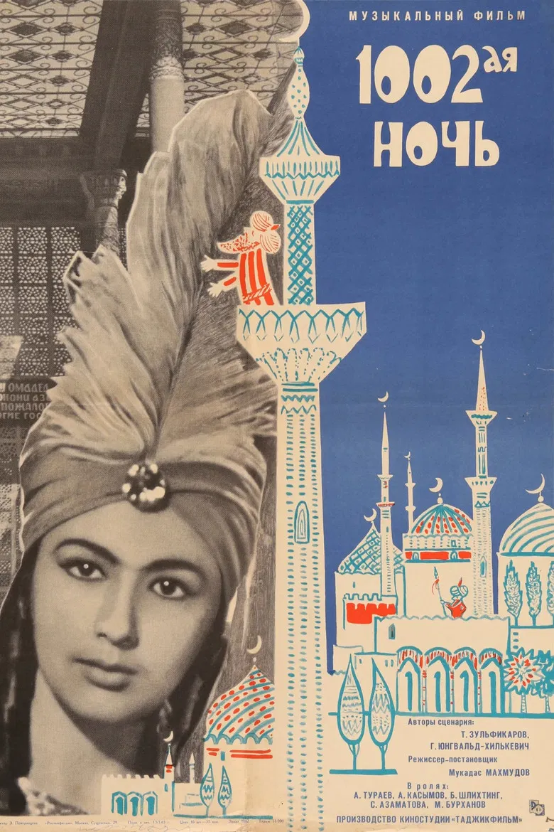 The 1002nd Night poster background