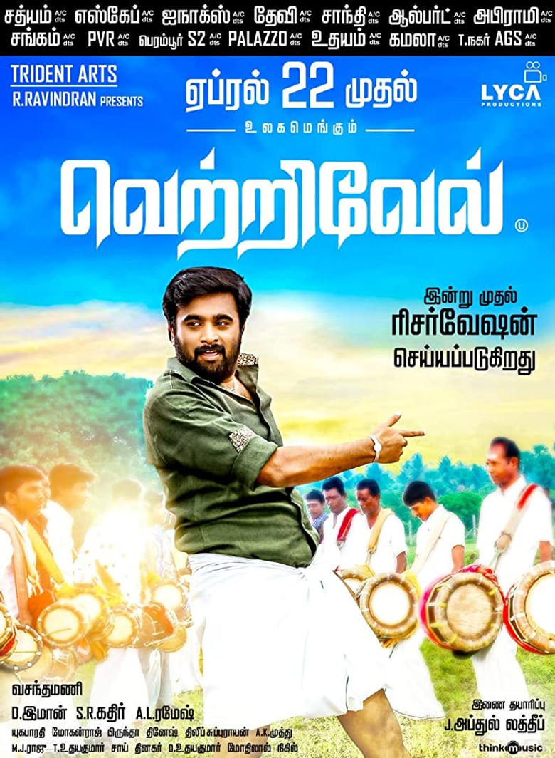Vetrivel poster background
