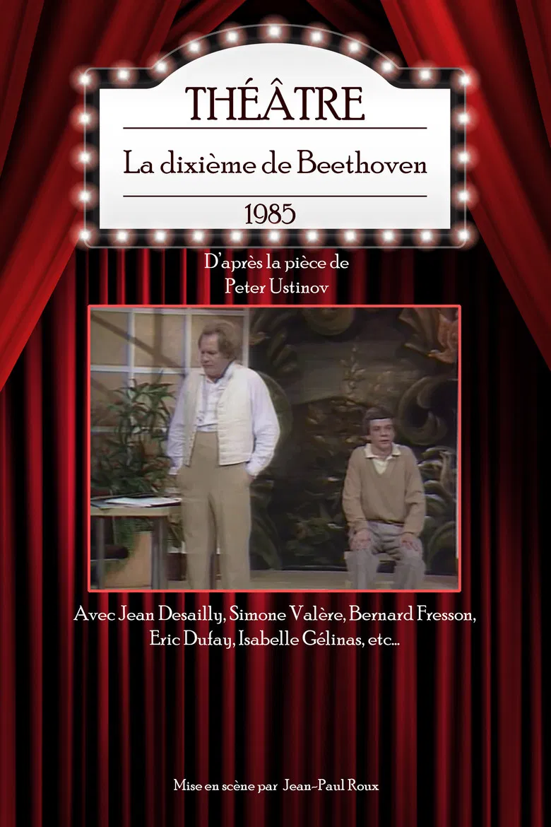 La Dixième de Beethoven poster background