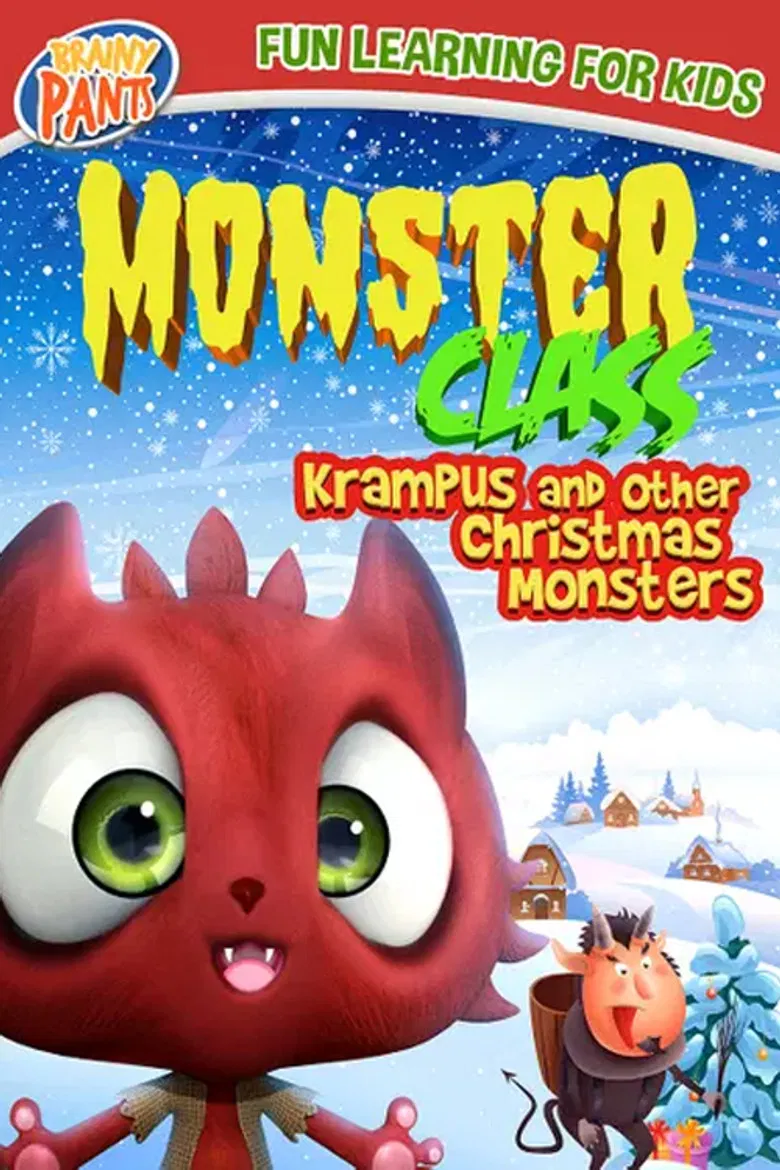 Monster Class: Krampus and Other Christmas Monsters poster background