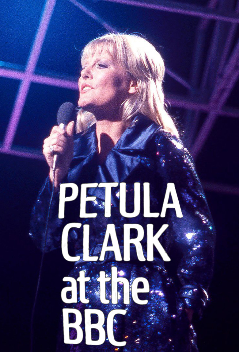 Petula Clark at the BBC poster background