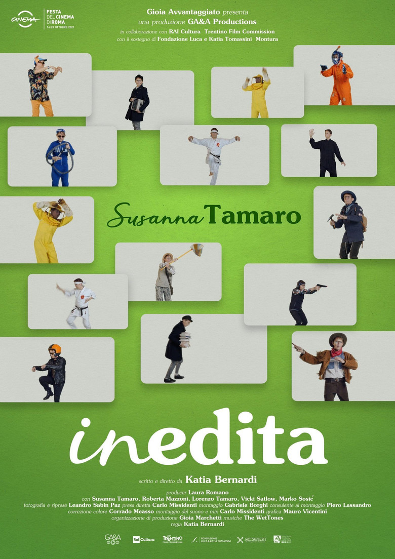 Inedita poster background