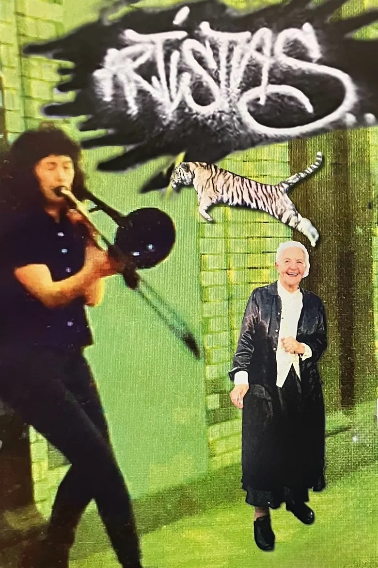 Artistas poster background