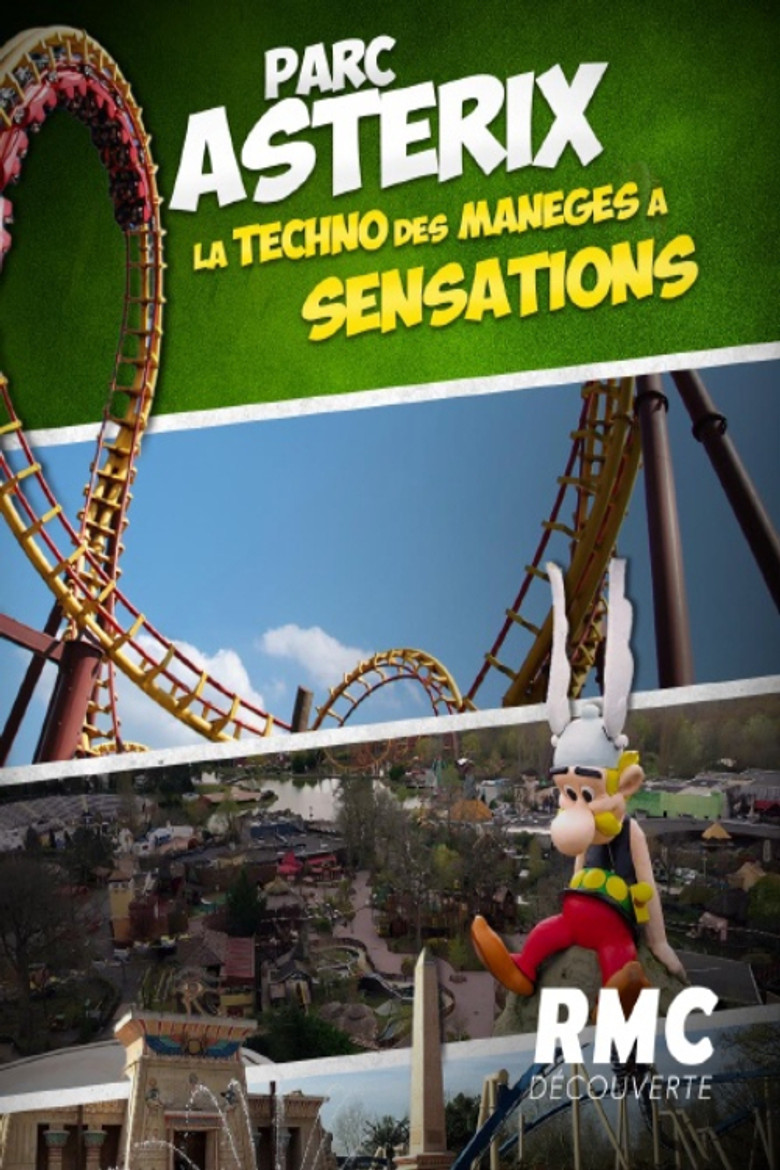 Parc Astérix - La techno des manèges à sensations poster background