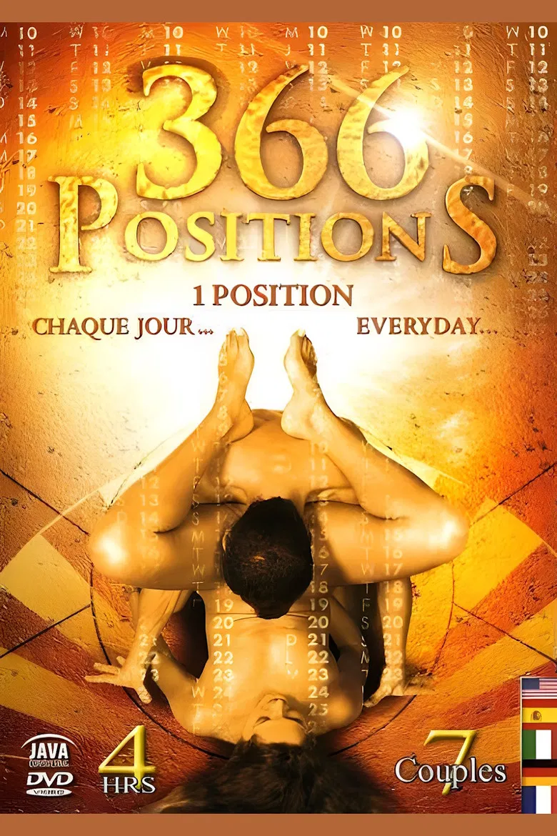 366 Positions poster background