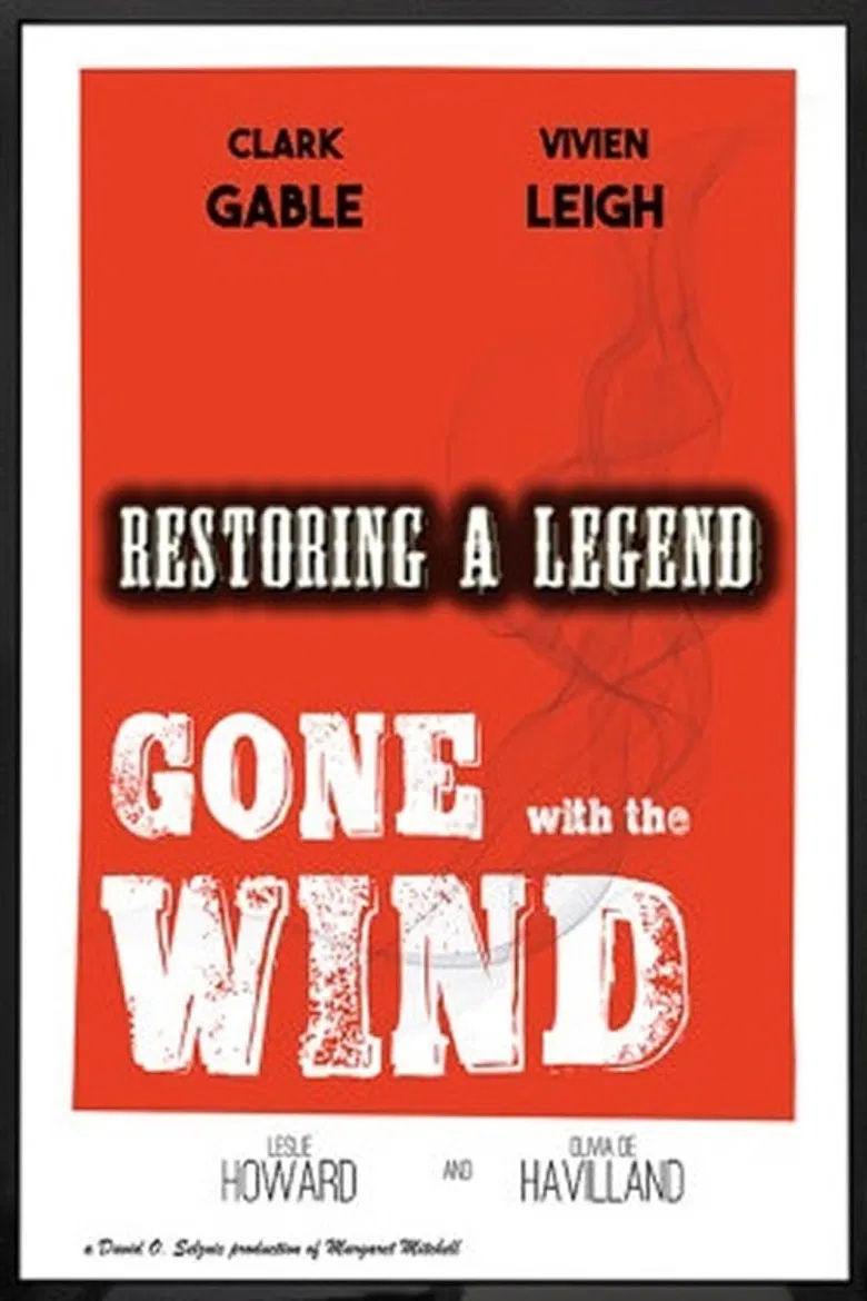 Restoring a Legend: Gone with the Wind poster background