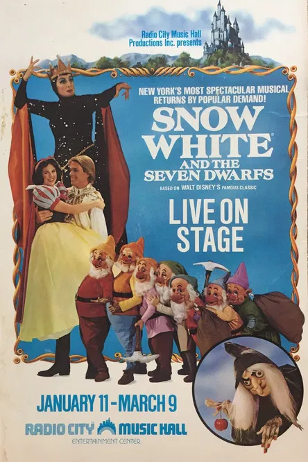 Snow White Live poster background
