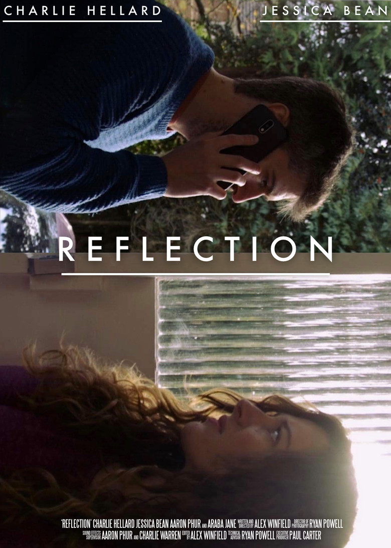Reflection poster background