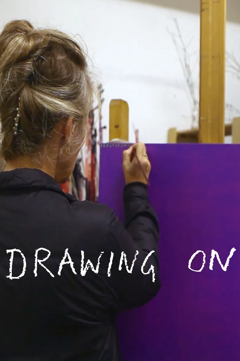 Drawing On poster background