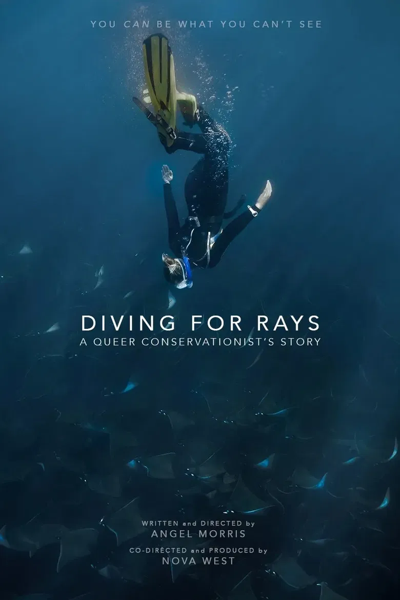 Diving for Rays: A Queer Conservationist's Story poster background