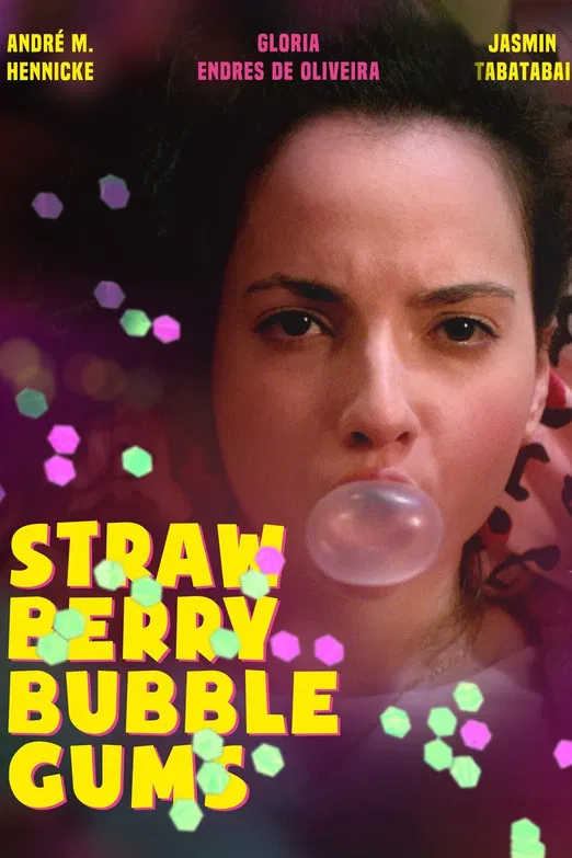 Strawberry Bubblegums poster background