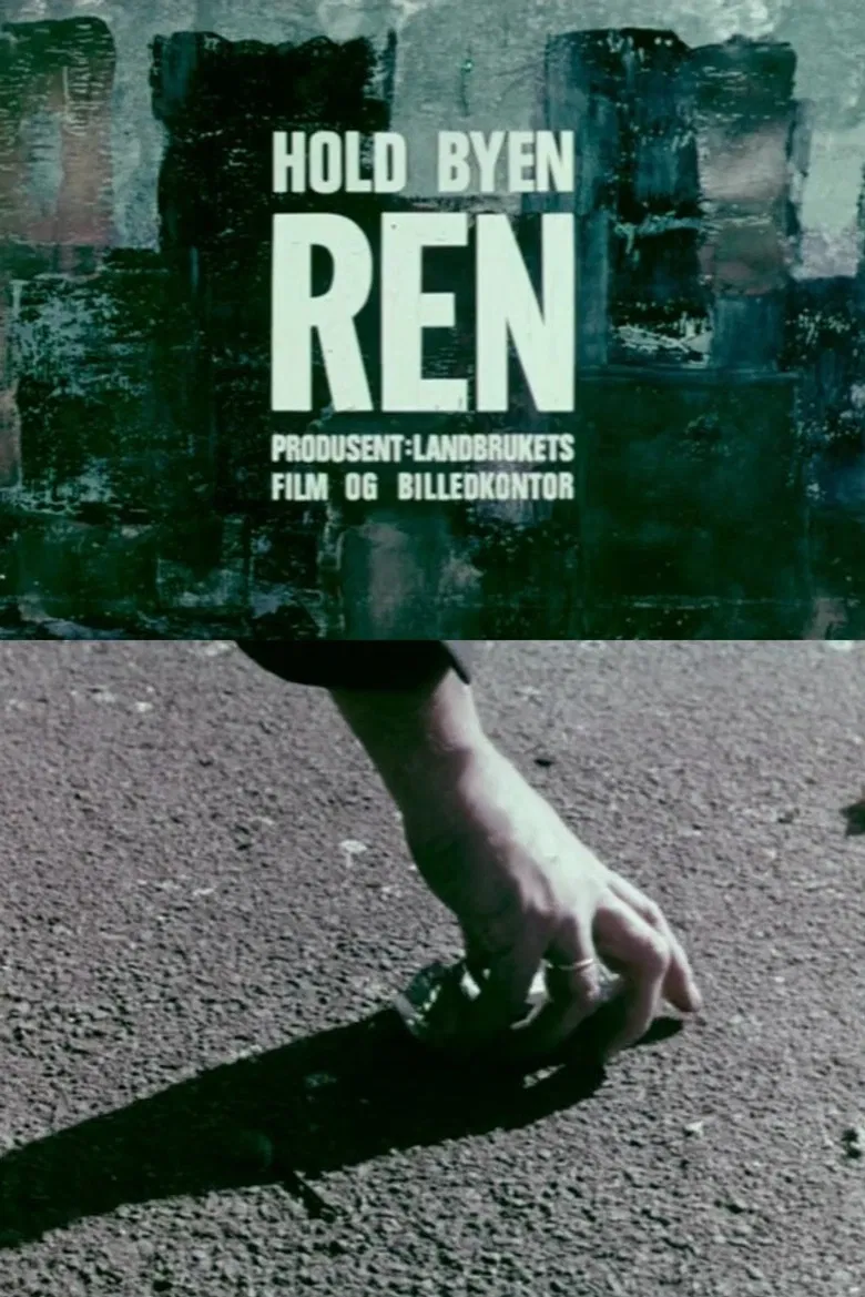 Oslofilm: Hold byen ren poster background