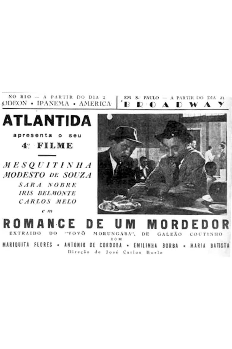 Romance de um Mordedor poster background