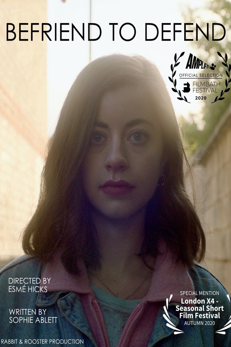 Befriend to Defend poster background