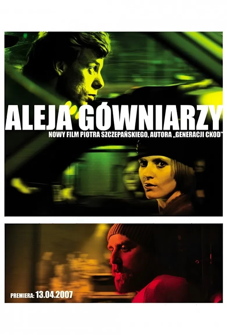 Aleja gówniarzy poster background