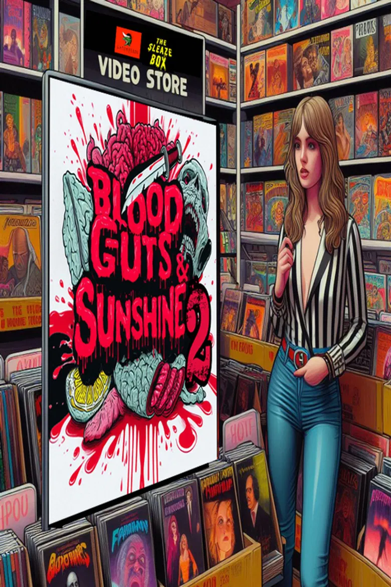 Blood, Guts and Sunshine 2: The History of Horror Made in Florida poster background