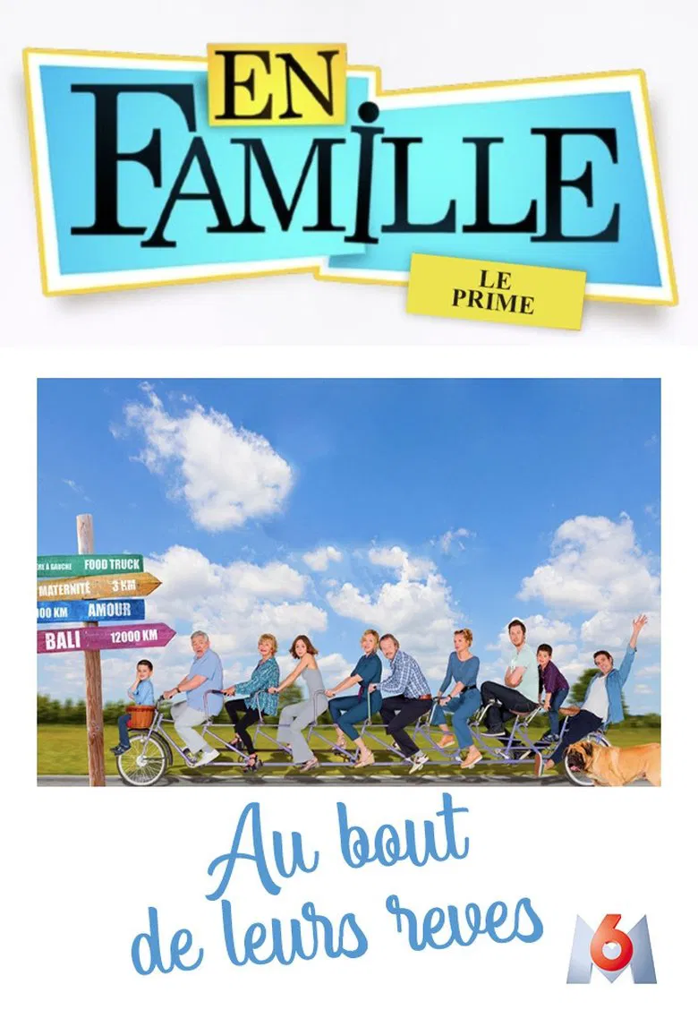 En famille :  Au bout de leurs rêves poster background