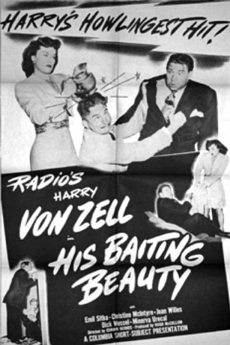 His Baiting Beauty poster background