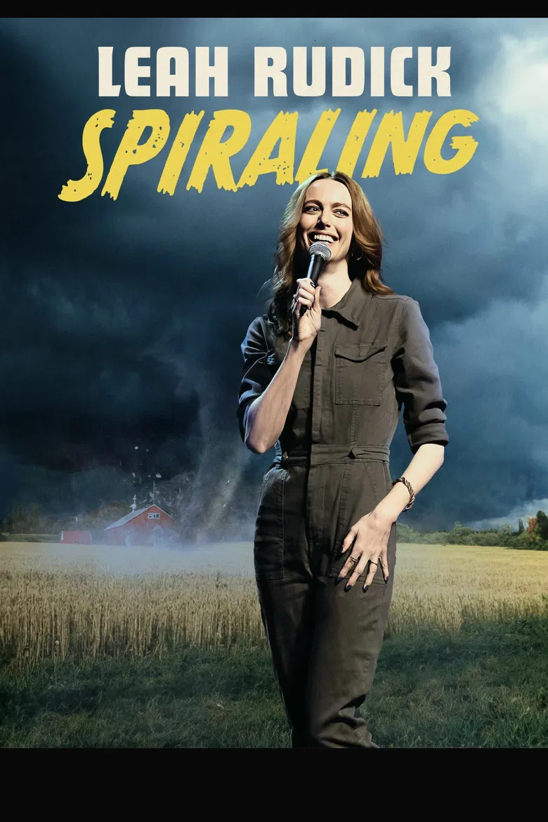 Leah Rudick: Spiraling poster background