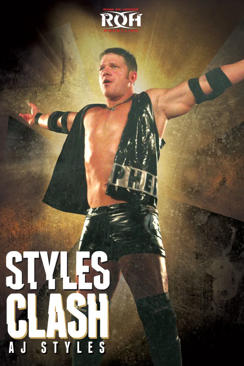 AJ Styles: Styles Clash poster background
