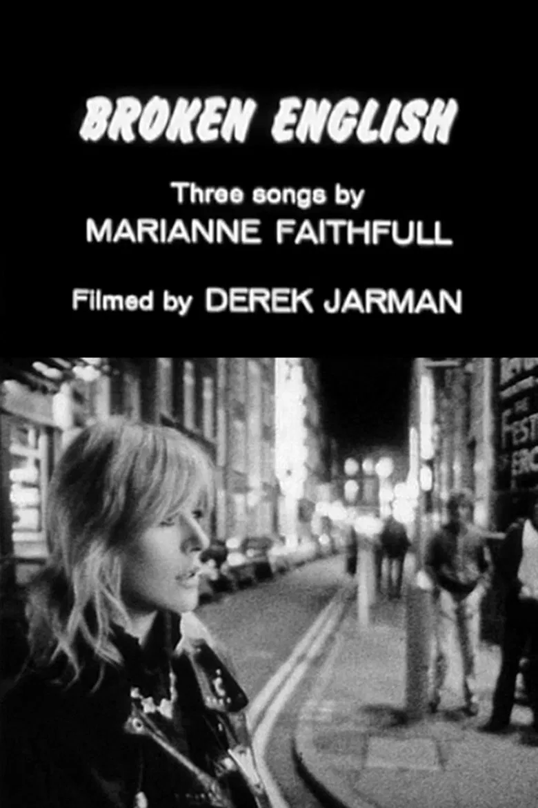 Broken English: Three Songs by Marianne Faithfull poster background