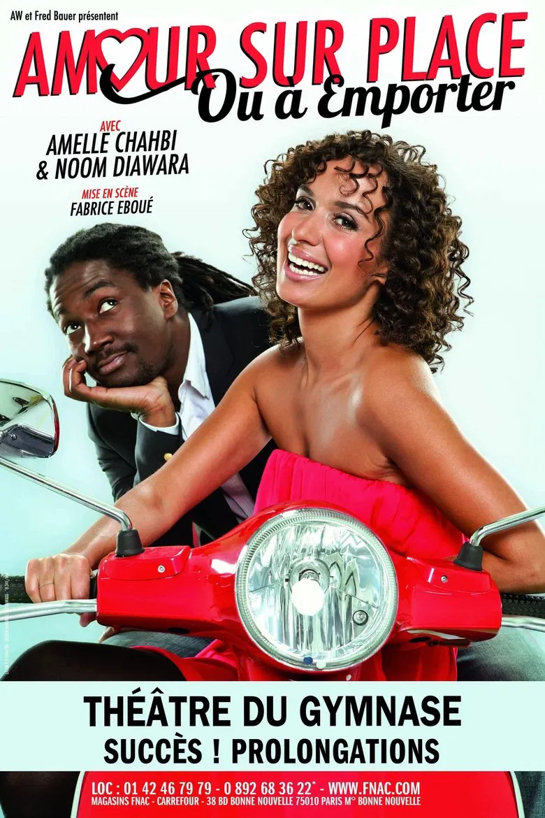 Amour sur place ou à emporter poster background