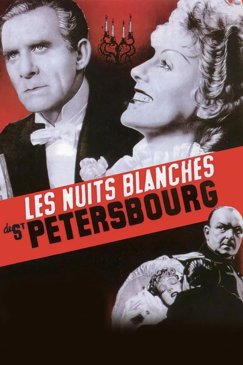 White Nights in Saint Petersburg poster background