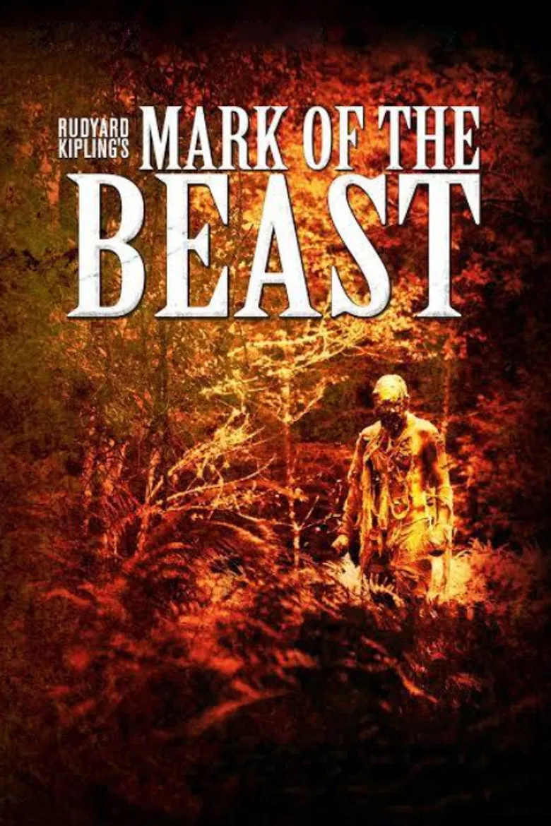 Rudyard Kipling's Mark of the Beast poster background