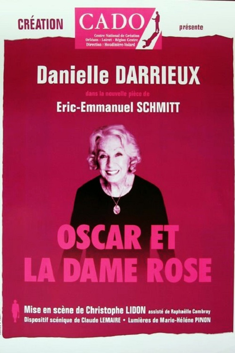 Oscar et la dame Rose poster background