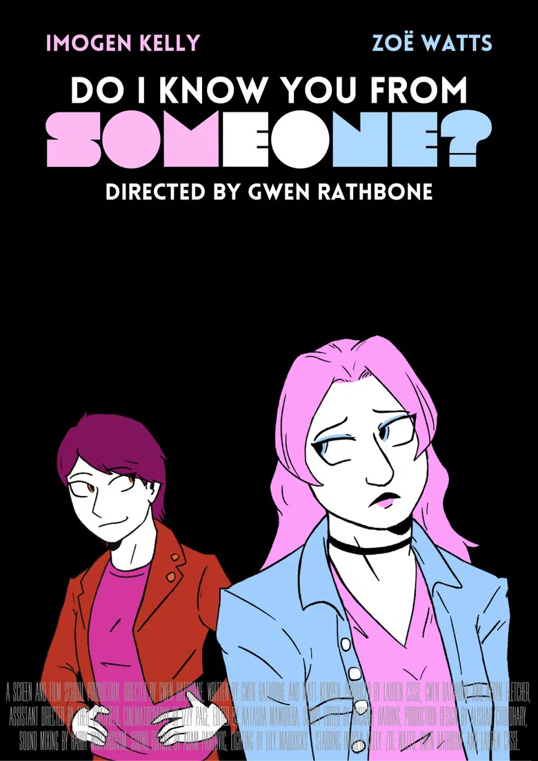 Do I Know You From Someone? poster background