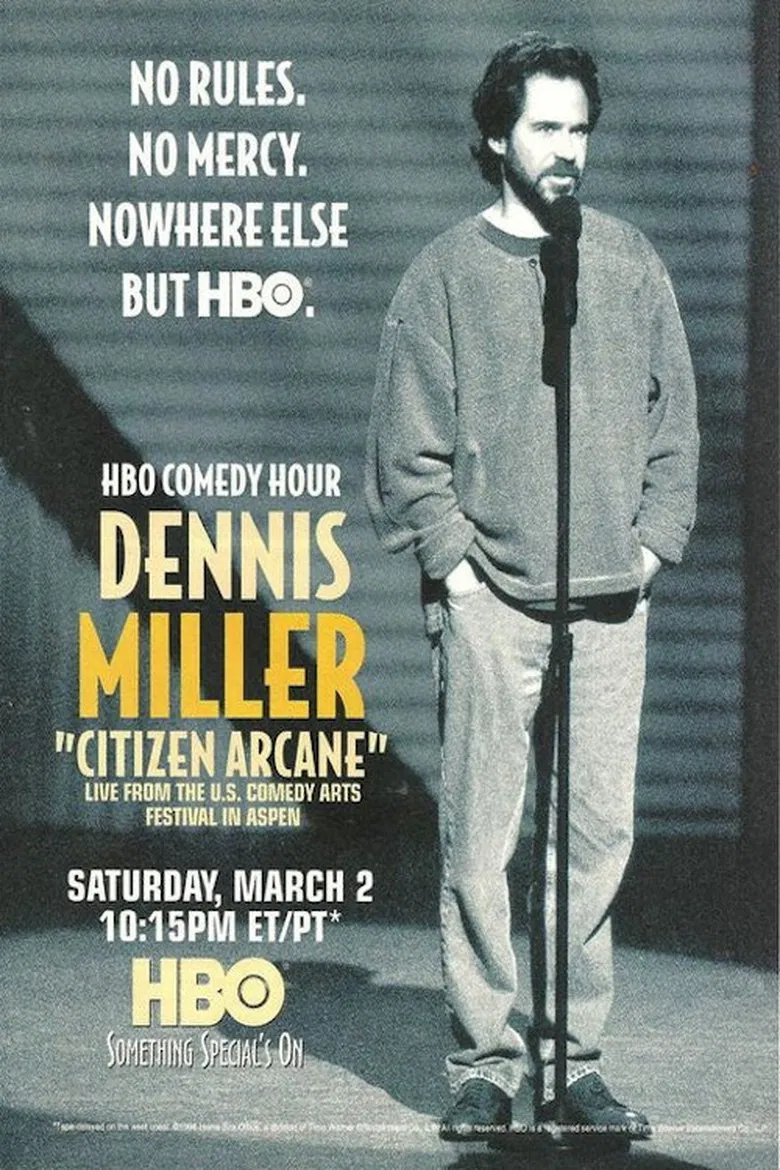 Dennis Miller: Citizen Arcane poster background