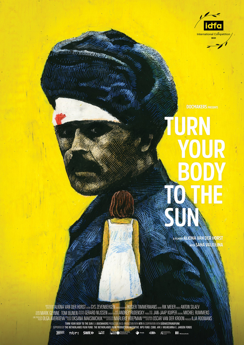 Turn Your Body to the Sun poster background