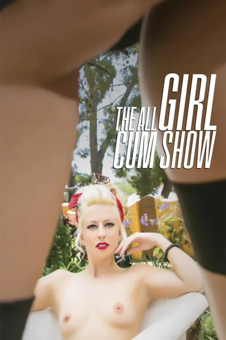 The All Girl Cum Show poster background