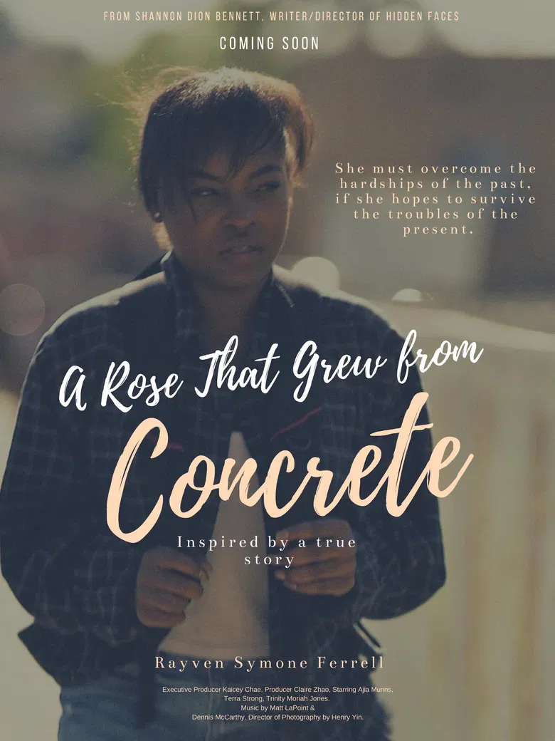 Latasha Harlins: A Rose That Grew from Concrete poster background