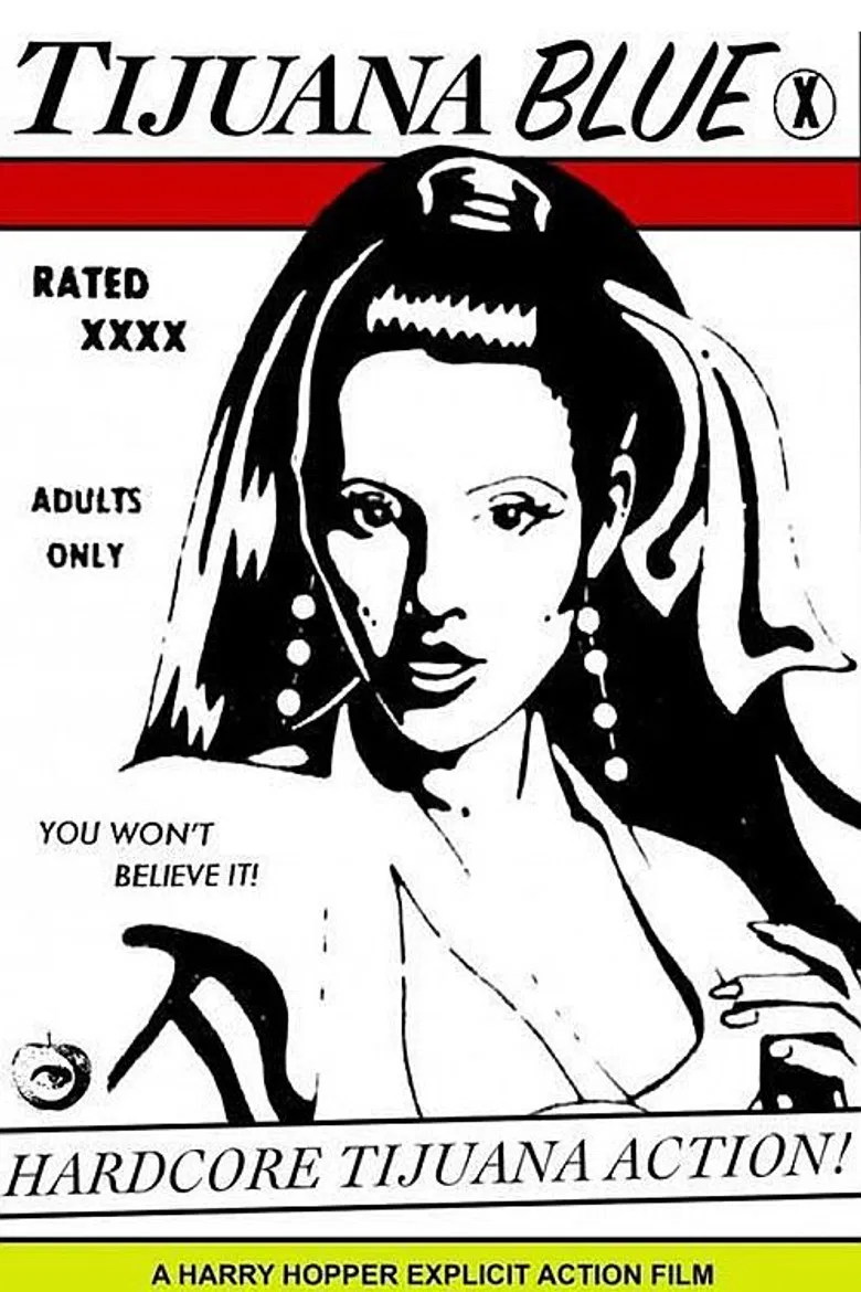 Tijuana Blue poster background