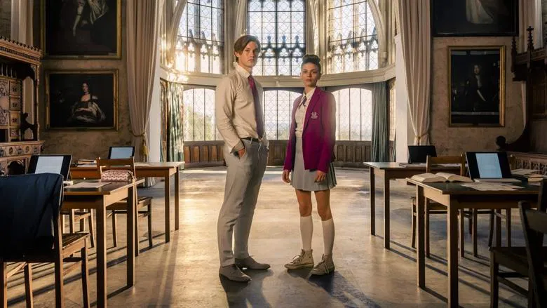 James Beaufort staring intensely