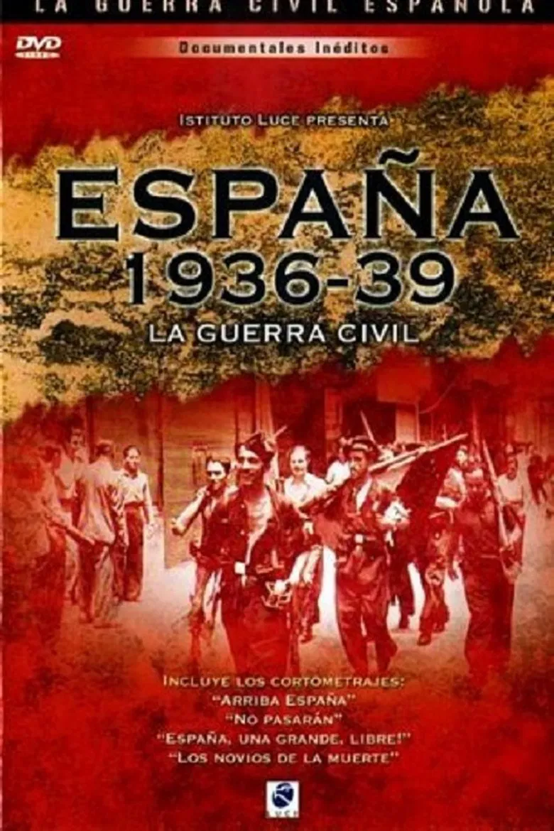 España 1936-39 La Guerra Civil poster background
