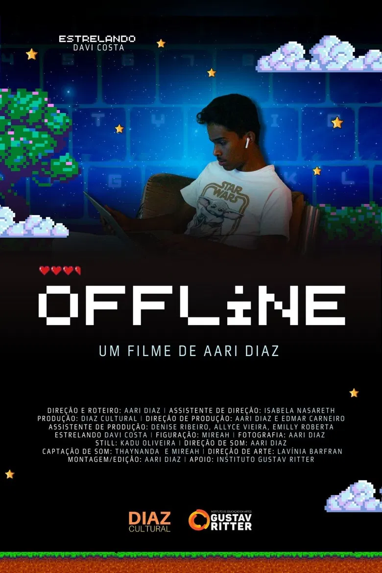 Offline poster background