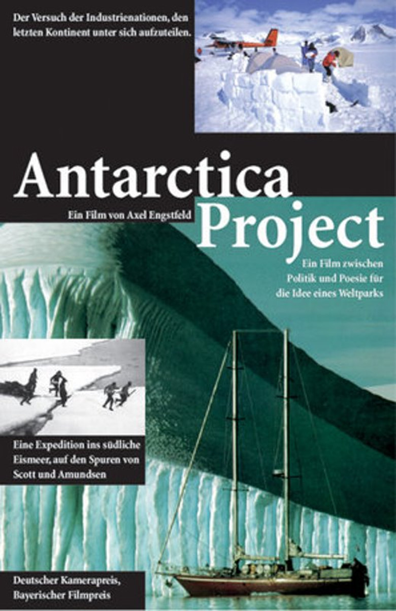 Antarctica Project poster background