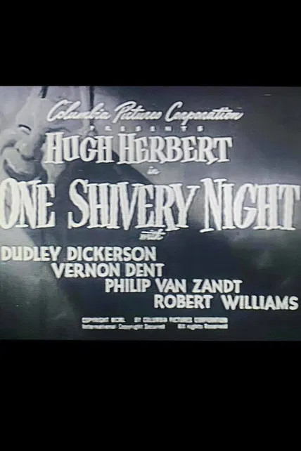 One Shivery Night poster background