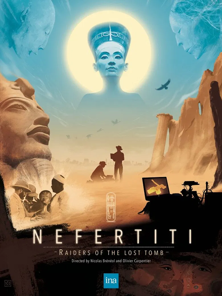 Nefertiti a la recherche du tombeau perdu poster background