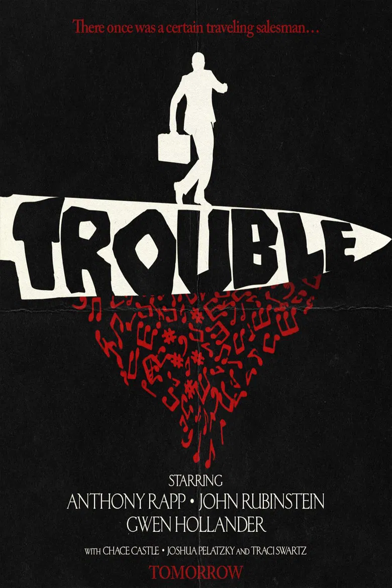 Trouble poster background
