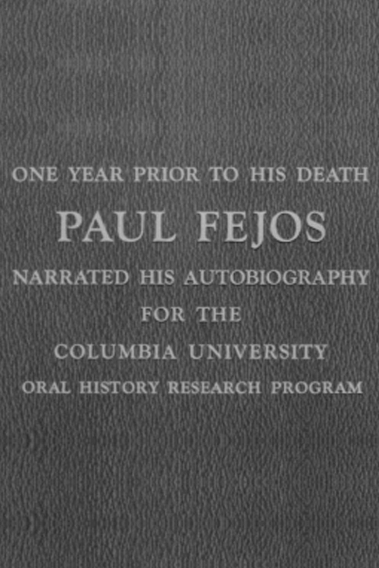Fejos Memorial poster background