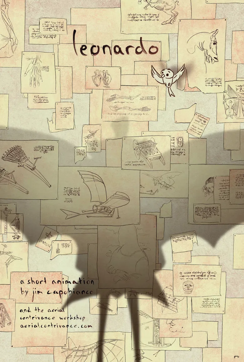 Leonardo poster background